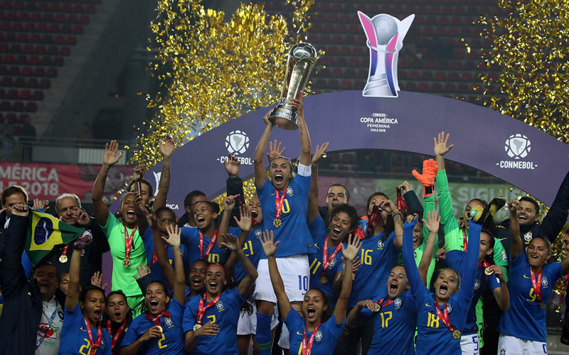 Copa América Femenina Brasil logró su séptimo título de Copa América