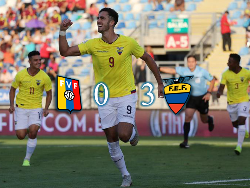 Fútbol Sudamérica Sudamericano Sub 20 3 0 ¡histÓrico Ecuador Goleó A Venezuela Y Por Primera 