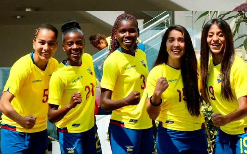 Fútbol Ecuador Fútbol Femenino Las jugadoras de la Selección Femenina a