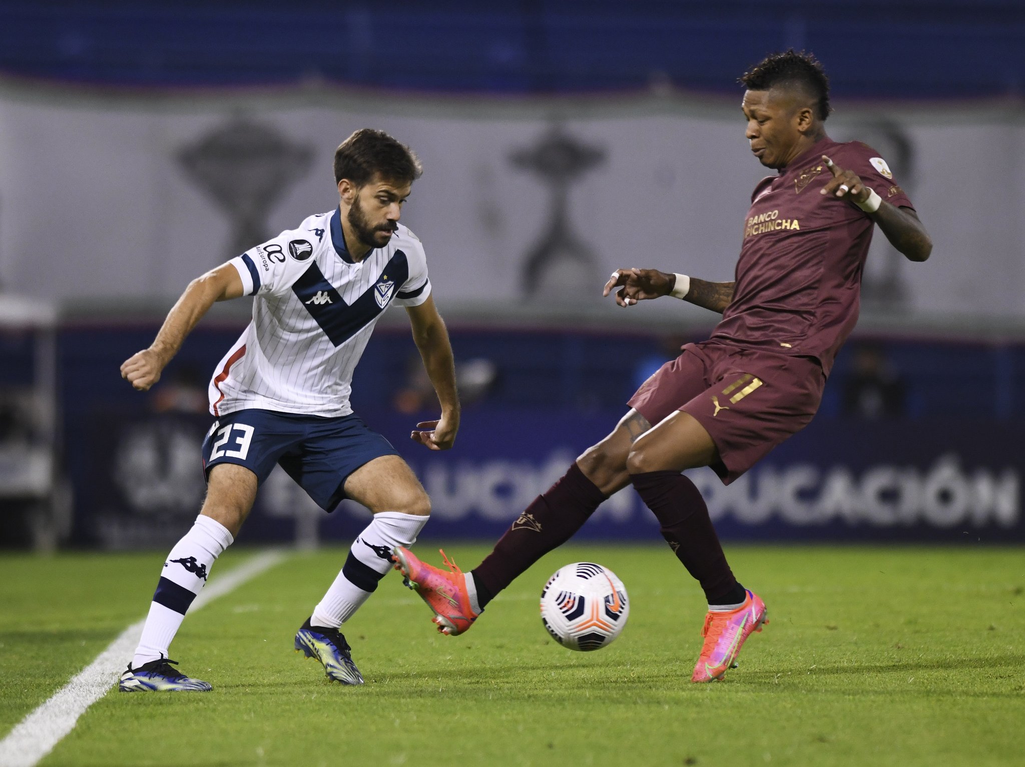 Copa Libertadores (3-1) Liga de Quito perdió ante Vélez ...