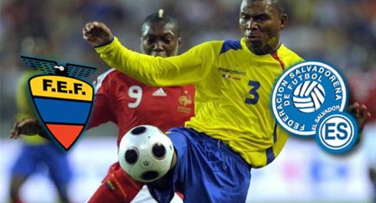 Fútbol Amistosos Fecha FIFA Gracias 'Bam-bam', Ecuador Vs El Salvador ...