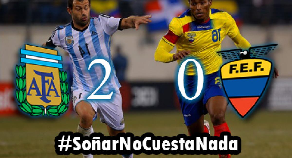 Fútbol Ecuador Selección Nacional Argentina Venció A Ecuador En El ...